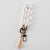 Simple Style Solid Color Arylic Plating Unisex Bag Pendant Keychain