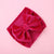 Simple Style Solid Color Bow Knot Cloth Hair Band