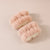 Simple Style Solid Color Bow Knot Cloth Plush Hair Band Wrist