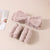 Simple Style Solid Color Bow Knot Cloth Plush Hair Band Wrist