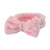 Simple Style Solid Color Bow Knot Cloth Plush Hair Band Wrist