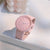 Simple Style Solid Color Buckle Quartz Women's Watches