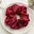 Simple Style Solid Color Cloth Hair Tie 1 Piece