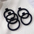 Simple Style Solid Color Cloth Hair Tie 1 Set