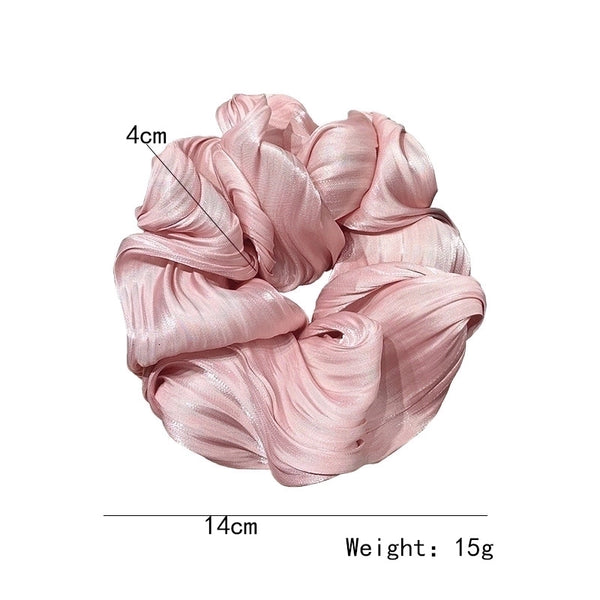 Simple Style Solid Color Cloth Hair Tie