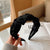 Simple Style Solid Color Cloth Handmade Hair Band 1 Piece