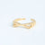 Simple Style Solid Color Copper Rings In Bulk