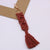 Simple Style Solid Color Cotton Rope Unisex Bag Pendant