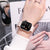 Simple Style Solid Color Hook Electronic Women's Watches