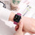 Simple Style Solid Color Hook Electronic Women's Watches