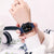 Simple Style Solid Color Hook Electronic Women's Watches