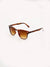 Simple Style Solid Color Leopard Pc Round Frame Full Frame Glasses