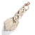 Simple Style Solid Color Metal Plating Bag Pendant Keychain 1 Piece