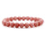 Simple Style Solid Color Natural Stone Beaded Bracelets