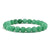 Simple Style Solid Color Natural Stone Beaded Bracelets