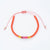 Simple Style Solid Color Natural Stone Rope Handmade Knitting Drawstring Bracelets