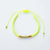 Simple Style Solid Color Natural Stone Rope Handmade Knitting Drawstring Bracelets