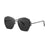 Simple Style Solid Color Pc Polygon Frameless Glasses