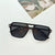 Simple Style Solid Color Pc Resin Square Full Frame Women's Sunglasses