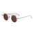 Simple Style Solid Color Pc Round Frame Full Frame Men's Sunglasses