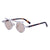 Simple Style Solid Color Pc Round Frame Full Frame Men's Sunglasses