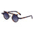 Simple Style Solid Color Pc Round Frame Full Frame Men's Sunglasses