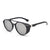 Simple Style Solid Color Pc Round Frame Full Frame Men's Sunglasses