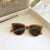 Simple Style Solid Color Pc Round Frame Full Frame Women's Sunglasses