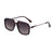 Simple Style Solid Color Pc Square Full Frame Men's Sunglasses