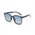 Simple Style Solid Color Pc Square Full Frame Women's Sunglasses