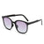 Simple Style Solid Color Pc Square Full Frame Women's Sunglasses