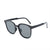 Simple Style Solid Color Pc Square Full Frame Women's Sunglasses