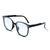 Simple Style Solid Color Pc Square Full Frame Women's Sunglasses