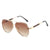 Simple Style Solid Color Pc Toad Glasses Full Frame Men's Sunglasses