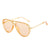 Simple Style Solid Color Pc Toad Glasses Full Frame Women's Sunglasses