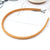 Simple Style Solid Color Resin Stoving Varnish Hair Band 1 Piece