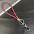 Simple Style Solid Color Rhinestone Inlay Rhinestones Bag Pendant Mobile Phone Chain