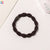 Simple Style Solid Color Rubber Band Metal Hair Tie 1 Piece