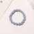 Simple Style Solid Color Rubber Band Metal Hair Tie 1 Piece