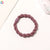 Simple Style Solid Color Rubber Band Metal Hair Tie 1 Piece