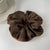 Simple Style Solid Color Satin Hair Tie 1 Piece