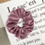 Simple Style Solid Color Satin Hair Tie 1 Piece