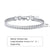 Simple Style Solid Color Stainless Steel Bracelets 1 Piece