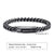 Simple Style Solid Color Stainless Steel Bracelets