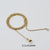 Simple Style Solid Color Stainless Steel Chain 18k Gold Plated Necklace