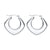 Simple Style Solid Color Stainless Steel Gold Plated Earrings 1 Pair