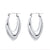 Simple Style Solid Color Stainless Steel Gold Plated Earrings 1 Pair