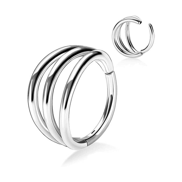 Minimalist Solid Color Stainless Steel Nose Ring In Bulk