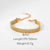 Simple Style Solid Color Stainless Steel Plating 18k Gold Plated Bracelets