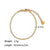 Simple Style Solid Color Stainless Steel Plating 18k Gold Plated Bracelets